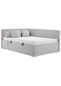 M&Ouml;BELIX M&ouml;belix , Grau , Textil , F&uuml;llung: Faserb&auml;llchen,Faserb&auml;llchen , 40x40 cm , Heimtextilien, Wohntextilien, Kissen, Zierkissen