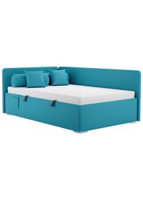 M&Ouml;BELIX M&ouml;belix , T&uuml;rkis , Textil , F&uuml;llung: Faserb&auml;llchen,Faserb&auml;llchen , 40x40 cm , Heimtextilien, Wohntextilien, Kissen, Zierkissen