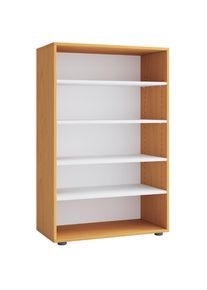 Mid.you , Buchefarben , Holzwerkstoff , 5 F&auml;cher , 70x110x37 cm ,