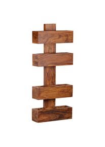 Mid.you , Sheeshamfarben , Holz , Sheesham , massiv , 30x72x10 cm , Kleinm&ouml;bel, Weitere Kleinm&ouml;bel