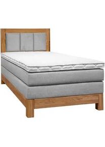 Boxspringbett Carolina Eiche/Grau ca. 120x200cm