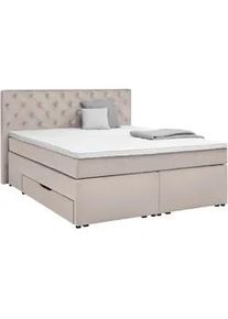Boxspringbett Chester Beige ca. 180x200cm