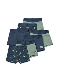 Tchibo - 7 Kinder-Slipboxer - Jungen - Gr. 98/104 - dunkelblau/print