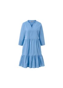 Tchibo - Webkleid mit Stickerei - Damen - Gr. 40 - hellblau