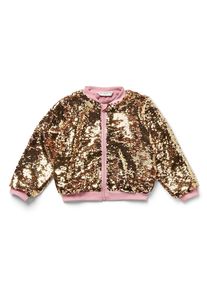 Tchibo - Kinder-Paillettenjacke - M&auml;dchen - Gr. 98/104 - rosa