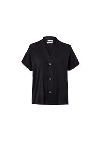 Tchibo - Kurz&auml;rmeliger Cardigan - Damen - Gr. L - schwarz