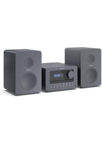 Sharp XL-B514 Hifi Micro System gr (Bluetooth, CD Player), Stereoanlage, Grau