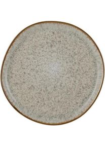 Domoletti Dessert plate Sahara Sands, &Oslash; 20.3 cm, Teller, Weiss, Braun, Gelb