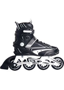Hudora, Rollschuhe, Akcija! Muuwmi skrituļslidas izm. 38 melns/balts AU 438 (38), Weiss, Schwarz