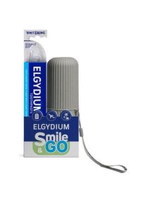 Elgydium, Bleaching, Set : Anti-Plaque, Plaque, Toothpaste, 75 ml + Whitening S, Toothbrush For Women (75 ml, Bleaching Kit)