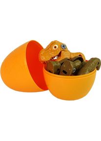 Lean Toys LeanToys Set Dinosaurier Tyrannosaurus Rex auf Ei DIY Schraubendreher Orange