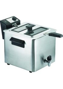 RGV FRY TYPE 8/N, Fritteuse, Silber, Schwarz