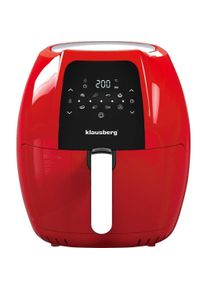 Klausberg Frytkownica beztłuszczowa Piekarnik frytkownica beztłuszczowa 12w1 KB 7571 1800W, Fritteuse, Rot