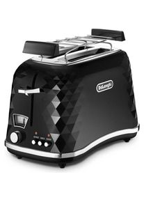 De'Longhi De'Longhi Brilliant, Toaster, Schwarz