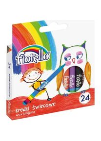 Grandhall, Malstifte, Wachsmalstifte 24 Farben FIORELLO (24x)