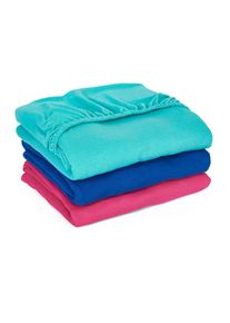 bonprix Cearșaf elastic din jerse, roz, 100/200 cm