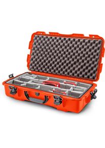 Nanuk Koffer Kunststoffkoffer 980 - mit Schaum Orange (Fotokoffer), Kameratasche, Orange