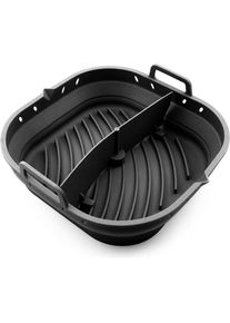 LIVOO 2-in-1-Faltform au Silikon, Backform, Schwarz