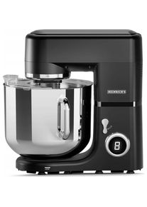 Heinrich's Robot kuchenny HKM 8120 SW CZARNY, K&uuml;chenmaschine, Silber, Schwarz