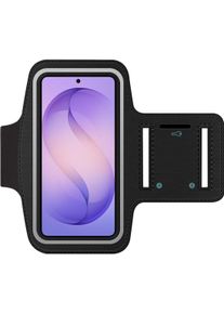 SmartFitness Handy Sport Armband, Smartphone Sportarmband, Schwarz, Transparent