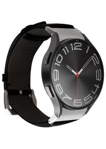 Puro Klassisches Armband f&uuml;r Samsung Galaxy Watch 4, 4 Classic, 5, 5 Pro, 6 und 6 Classic, Uhrenarmband