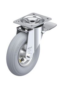 Blickle, M&ouml;belrollen, 280685 L-P 200R-ST-SG Lenkrolle mit Feststeller Rad-Durchmesser 200 mm