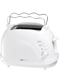 Clatronic TA 3565 2 Scheibe(n), Toaster, Weiss