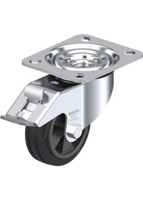 Blickle, M&ouml;belrollen, 283010 L-VPP 80G-FI Lenkrolle mit Feststeller Rad-Durchmesser 80 mm Tragf&auml;higkei