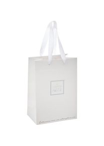 Atmosphera, Geschenkverpackung, Gift bag, white, 9x20x14 cm (1x)