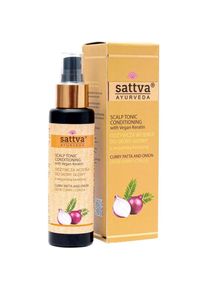 Sattva Ayurveda, Kopfhautpflege, SATTVA Hair Tonic wcierka do włos&oacute;w Curry Pasta & Onion 100ml