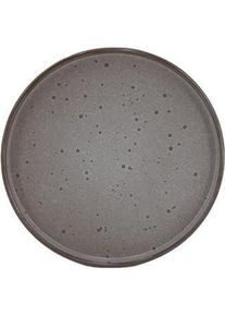 Domoletti Desert Plate Brown Dots 19.6cm, Teller, Braun
