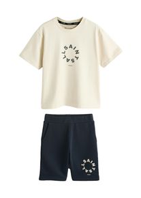 Smallsaints Pojkar Set 'Tierra' beige / svart Storlek 164