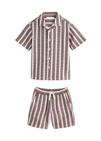 next Pojkar Set beige / brun / vit Storlek 8 yrs