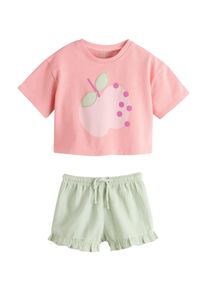 next Flickor Set pastellgr&ouml;n Storlek 98