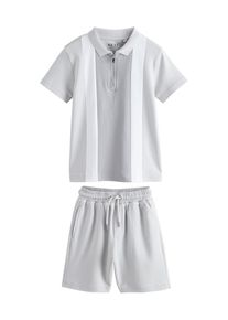 next Pojkar Set ljusgr&aring; / vit Storlek 5 yrs