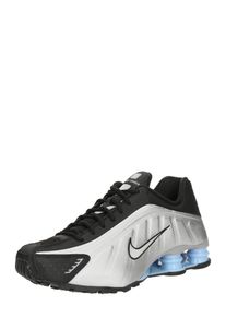 Nike Sportswear L&aring;g sneaker 'SHOX R4' ljusbl&aring; / svart / silver Storlek 12