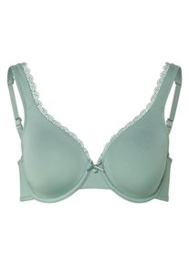 Tchibo - Biustonosz z fiszbinami - dla pań - rozmiar 85B - kolor: zielony