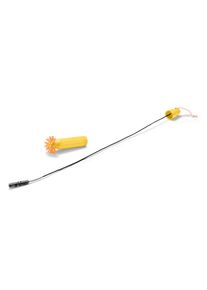 Tchibo - Szczotka do odpływu 2 w 1 - kolor: czarny/pomarańczowy