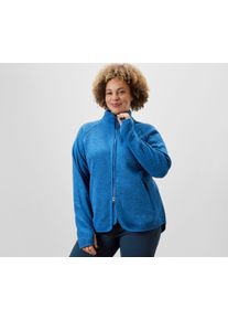 Tchibo - Rozpinana bluza z dzianiny polarowej - dla pań - rozmiar XL 48/50 - kolor: niebieski