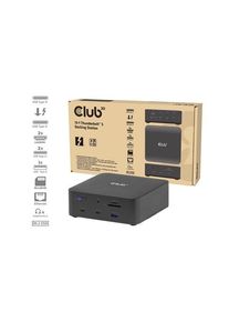Club 3D - docking station - Thunderbolt 5 - 2 x HDMI Thunderbolt - 1GbE