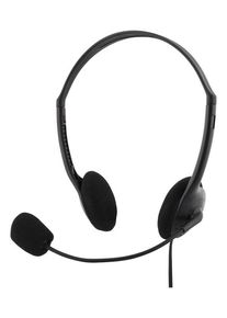 Deltaco Stereo Headset On-Ear Microphone