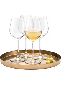 Van Well Weinglas &raquo;Ida&laquo; sp&uuml;lmaschinengeeignet, 38 cl, 4-teilig