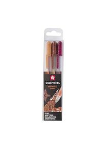 SAKURA Gelly Roll metallic Set 3 Gel Pens Nature
