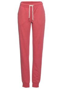 H.I.S. Dames Sweatbroek in rood ,maat 36/38, Witt, 60% Katoen, 40% Polyester