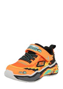 Skechers Drenge Sneakers 'MEGA SCENE' turkis / gul / orange / sort St&oslash;rrelse 23