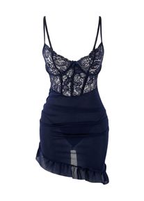 Trendyol Damer Neglig&eacute;e indigo St&oslash;rrelse 40