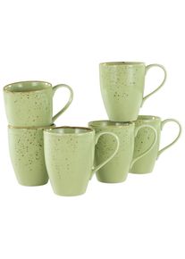 Creatable , Gr&uuml;n , Keramik , 300 ml , Kochen & Essen, Geschirr, Tassen, Kaffeebecher