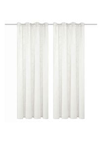 M&Ouml;BELIX M&ouml;belix , Wei&szlig; , Textil , Uni , 140x225 cm , Heimtextilien, Vorh&auml;nge, Fertigvorh&auml;nge