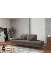 Sit & More Sit & More , Schlammfarben , Textil , 231x90x122 cm , Goldenes M, Oeko-Tex&reg; Standard 100, Made in Europe, DGM-Klimapakt , R&uuml;cken echt, Armteil links , Wohnzimmer, Sofas & Couches, Relaxliegen & R&eacute;cami&egrave;ren