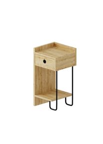 Livetastic , Eichefarben , Holzwerkstoff , 1 Schublade(n) Schubladen , 32x61x30 cm ,